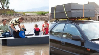 This Foldable Boat Is Great for Saving Space, Probably Less Great for Staying Alive